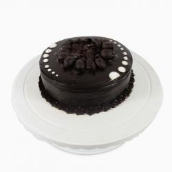 Send Round Dark Chocolate Cake To Navsari