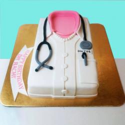 Doctors Cake - 3 Kg Female Doctor Cake