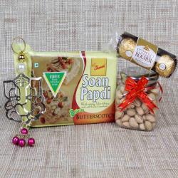 Ganesh Chaturthi - Soan Papdi and Dryfruit Hamper for Diwali