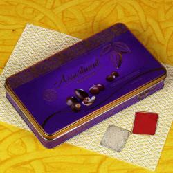 Bhai Dooj Chocolates - Bhaidooj Gift of Assortment Chocolate Box 