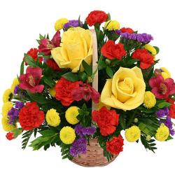 Birthday Gifts for Family Members - Designer Flower Basket