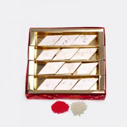 Kaju Katli Sweet in a Box for Bhaidooj Gift
