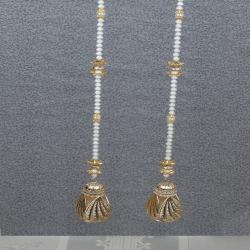 Diwali Crafts - Diwali Exclusive Pearl String Long Door Hanging