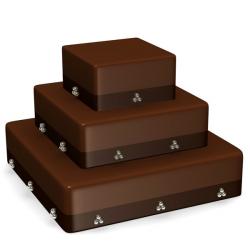 Send 3 Tier Chocolate Cake To Mumbai