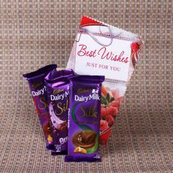 Best Wishes Gifts - Silk Chocolate Combo