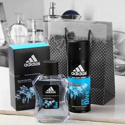 Fathers Day Gifts From Daughter - Adidas Ice Dive Gift Set Goodie Bag