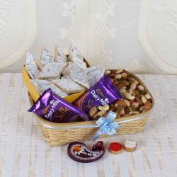 Bhai Dooj Sweets - Bhai Dooj Exclusive Basket