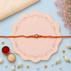 Zircon Rakhis - Trendy Thread Design Rakhi