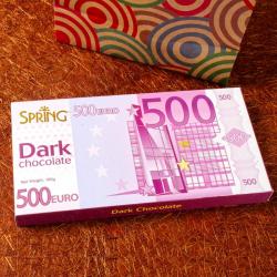 Send Spring 500 Euro Dark Chocolate To Bangalore
