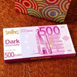 Send Spring 500 Euro Dark Chocolate To Panchkula