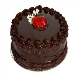 Midnight Cakes Delivery - Half Kg Dark Chocolate Cake