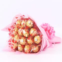 Send Ferrero Rocher Chocolate Bouquet To Noida