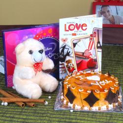 Cakes and Soft Toys - Special Love Valentine Gift Set