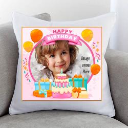 Personalized Photo Cushions -  Personalized Birthday Cushion