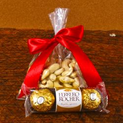 Send Anniversary Gift Ferrrero Rocher with Cashew To Kolkata