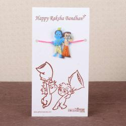 Rakhi by Person - Krishna Chhota Bheem Rakhi for Kids