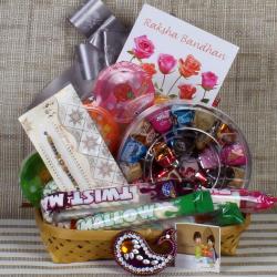 Send Rakhi Gift Rakhi Chocolate Gift for Brother To Mumbai