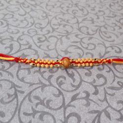 Rakhi Bracelets - Wooden Striking Beads Rakhi