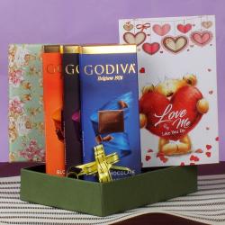 Valentines Chocolate Gift Packs - Godiva Love Delight