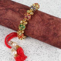 Rakhi Bracelets - Multi Color Designer Lumba Kada