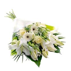Wreath Flowers - Sympathy Flowers Bouquet