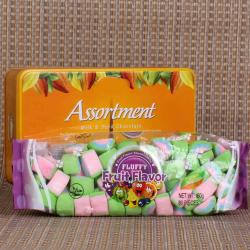 Send Chocolates Gift Marshmallow and Assorted Chocolate Combo To Chennai