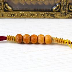 Zardosi Rakhis - Simple Jardosi Rakhi Thread