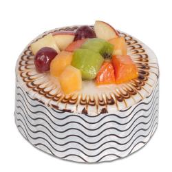 Get Well Soon Gifts for Her - Round Fruit Cake