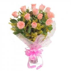 Freshness of Pink Roses For Valentine