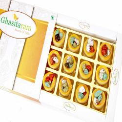 Send Ghasitaram Gifts Sweets - Rock Chocolate Cups 12 pcs To Lucknow