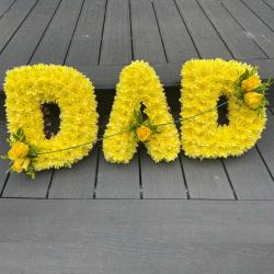 Fathers Day Flowers - Dad Alphabetic Arrangement