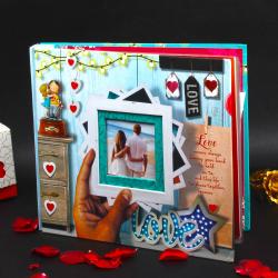 Karwa Chauth Gifts for Wife - Love Evocation Photo Album