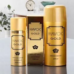 Fathers Day Gift Hampers - Havoc Gold Gift Set