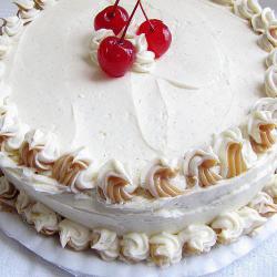 Butterscotch Cakes - Butter Cream Cake
