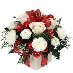 Basket Arrangement - Divine Romance Flowers