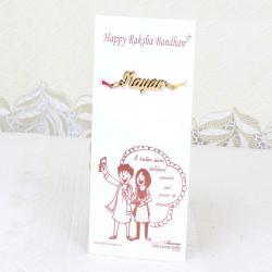 Bhaiya Name Personalized Rakhi