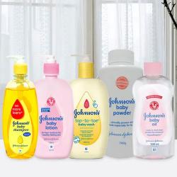 Gifts for Kids - Johnson and Johnson Baby Products Combo