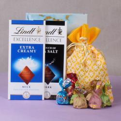 Chocolate Hampers - Assorted with Lindt Choco Combo