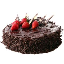 Birthday Gifts For Boyfriend - Dark Chocolate Sponge Cake