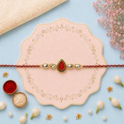 Rakhi Designs - Unique Design Kundan Rakhi