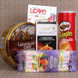 Valentine Romantic Hampers For Him - Yummy Love Treat