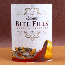 Send Sizmic Bite Fills Saffron Pralines To Ranga Reddy