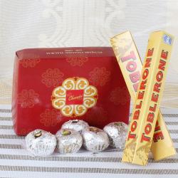 Send Sweets Gift Toblerone Chocolate with Sweets To Ahmadnagar