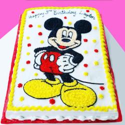 Mickey Mouse Cake - Big Mickey Mouse Birthday Cake