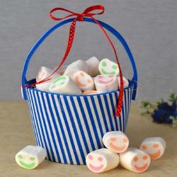 Personalized Chocolates - Bucket with Marshmallow Chocolate
