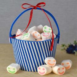 Send Birthday Gift Bucket with Marshmallow Chocolate To Kolkata