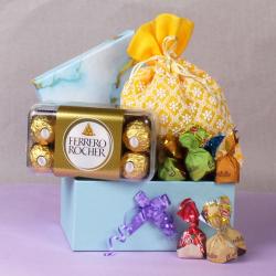 Send Chocolates Gift Rocher Assorted Chocolate Treat To Durg