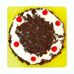 Anniversary Gifts for Grandparents - Delicious One Kg Black Forest Fresh Cream Cake