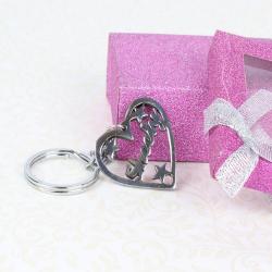 Send Personalized Gift Personalized Keychain with your Own Loved Names To Vadodara