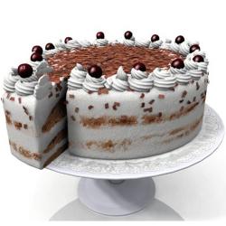 Wedding Cakes - One Kg Vanilla Chocolate Cake